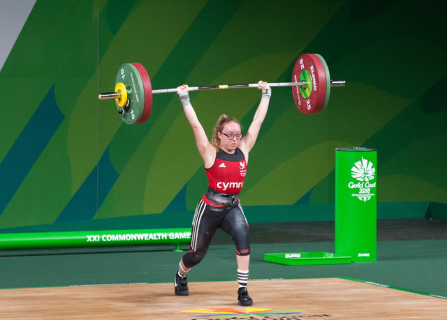 Catrin Jones Jerks 93kg