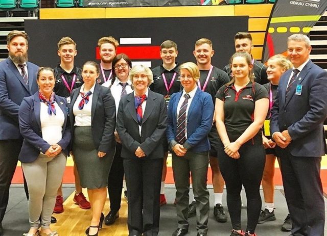 Gemau Cymru volunteer officials