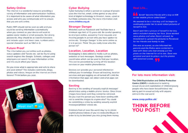 Image Staying Safe online Page 2