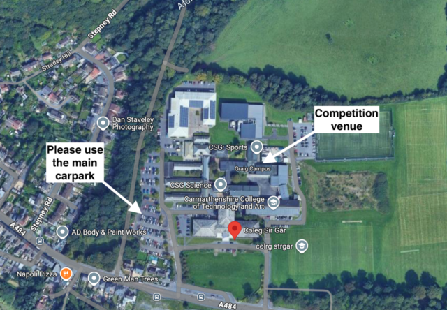 Llanelli Weightlifting car park